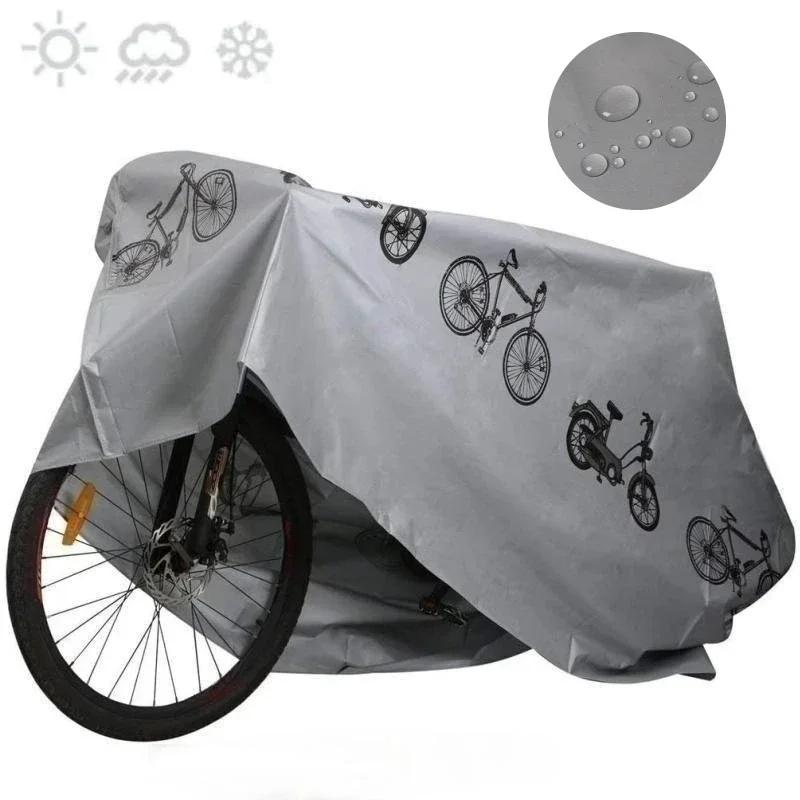 Fietsuitrusting Waterdicht Stofdicht UV Guardian Regenhoes Outdoor Sunshine Cover MTB Bike Gear Fietsaccessoires PEVA Regenhoes