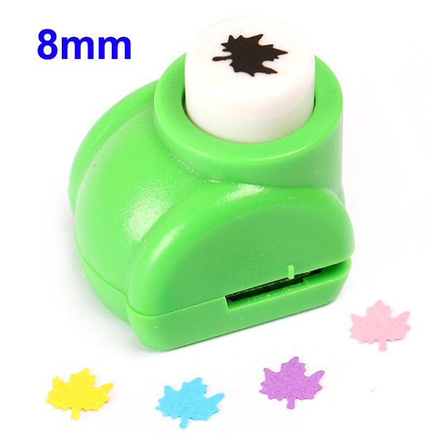 1PC Hole Punch Craft DIY Scrapbooking Cards Printing Paper Shaper Mini Cutter Random Color best: maple leaf