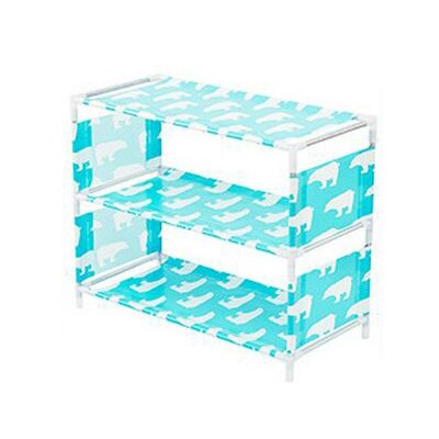 Diy Opvouwbare 5 Laag Non-woven Schoenenrek Grote Size Thuis Woonkamer Stof Stofdicht Kabinet Organizer Holder Stand schoenen Plank: B-3