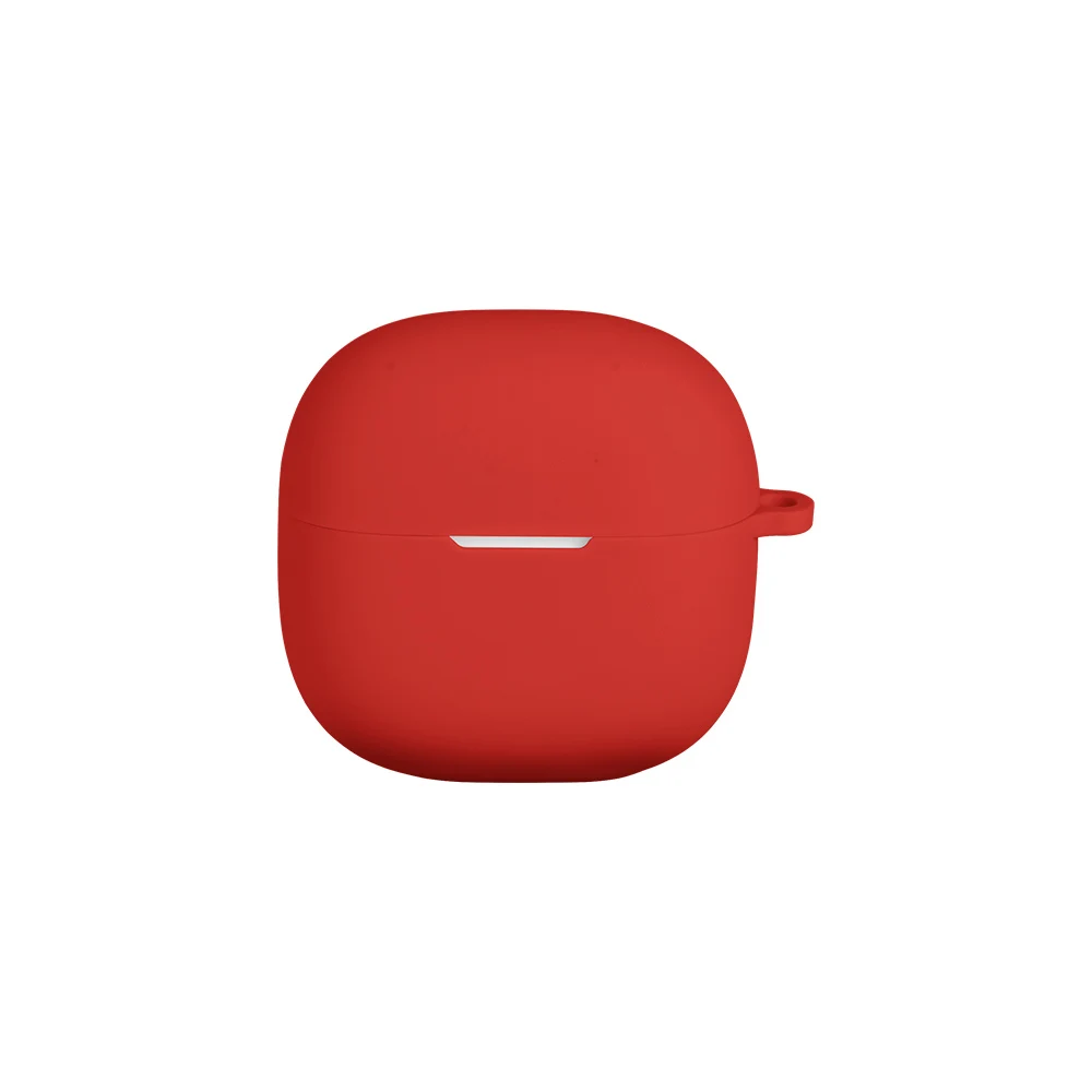 Bezprzewodowe etui na słuchawki Redmi pąki 6 Lite z haczykiem Silikonowe etui w miękkim kolorze dla Xiaomi Redmi pąki 6lite muszla: SZARY