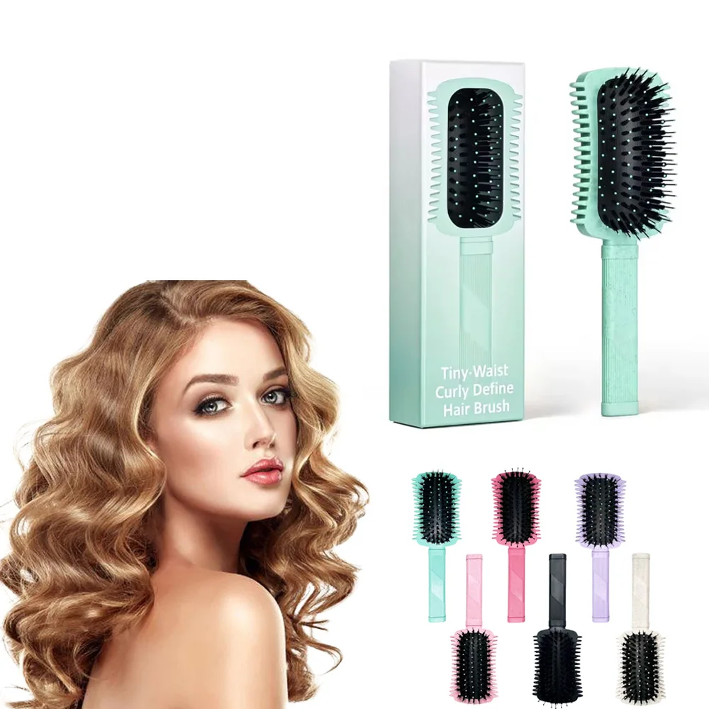 Curl Define Brush,Bounce Brush for Curl Define Hair,Volume Curly Hair Brush Shaping and Style Women's Curls Style