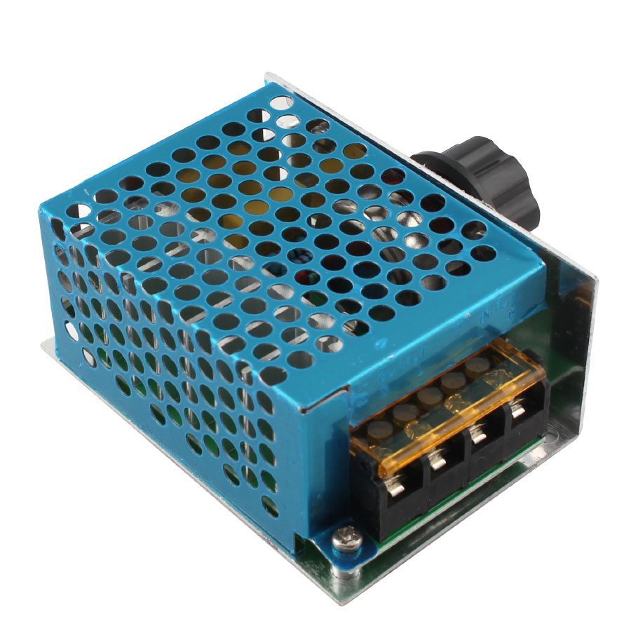 Regulador de voltaje AC SCR de 4000W y 220V, regulador de voltaje eléctrico, controlador de velocidad del Motor, regulador electrónico, regulador de termostato de 220V