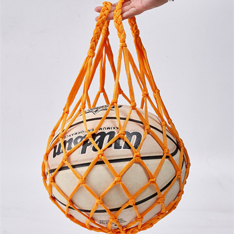 Nylon netz FußBall Volleyball Kordel zug Ball Aufbewahrung tasche Jugend FußBall Selbst Trainer kühne Aufbewahrung tasche FußBall zubehör: Schokolade