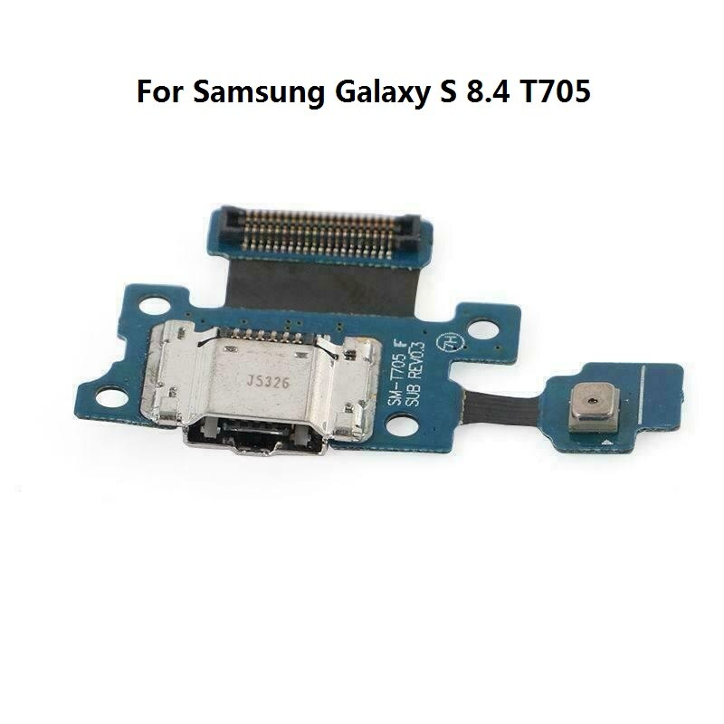 Cable flexible de puerto de carga para Samsung Galaxy Tab Pro 8,4 T320 T321 T700 T705 T710 T715 montaje flexible para T310 T311 T810: T705