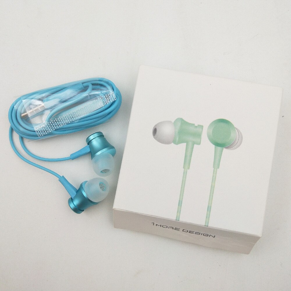 Redmi Note 9 8 Pro Xiaomi 3.5MM Jack Earphone In-ear Piston Fresh Version Headphones with Mic For Mi 10 lite/note 10 Poco X3 M3: Blue 3.5mm Jack