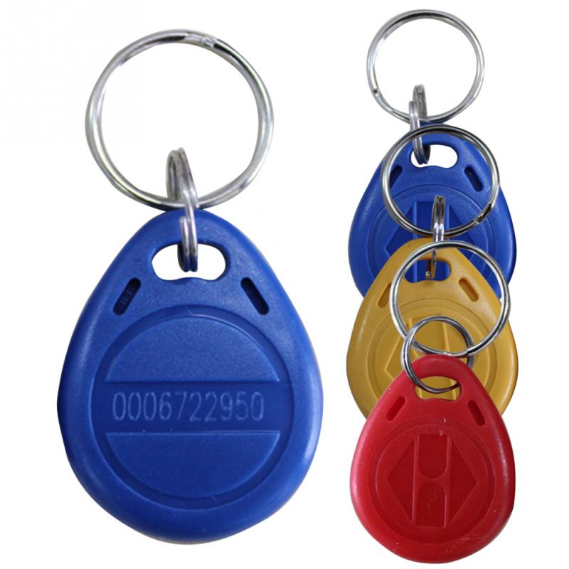 5 Pcs Access Card EM4100 Kopie Herschrijfbare Writable Rewrite EM ID keyfobs 2 ID Tag Sleutelhanger Kaart 125 KHZ proximity Token Dupliceren #