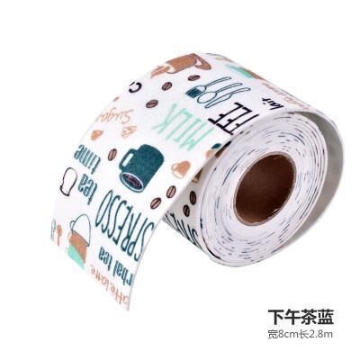 2.8M Self-adhesive Kitchen Sink Waterproof Stickers Washbasin Water Absorbent Anti-moisture Washroom Bathroom Toilet Sticker
