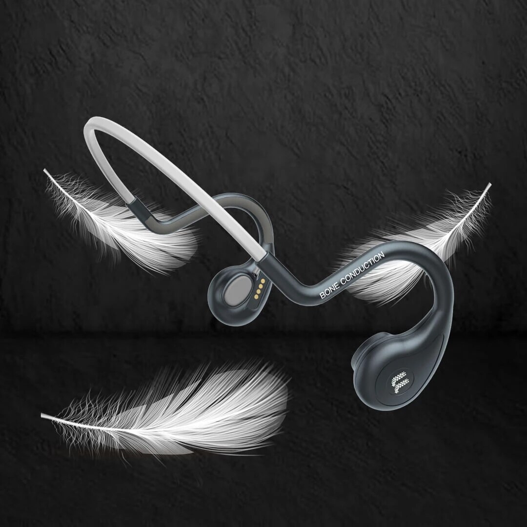 Xiaomi ull bone conduction hörlurar me -200 bluetooth trådlösa sporthörlurar  ip66 vattentäta headset mikrofon handsfree