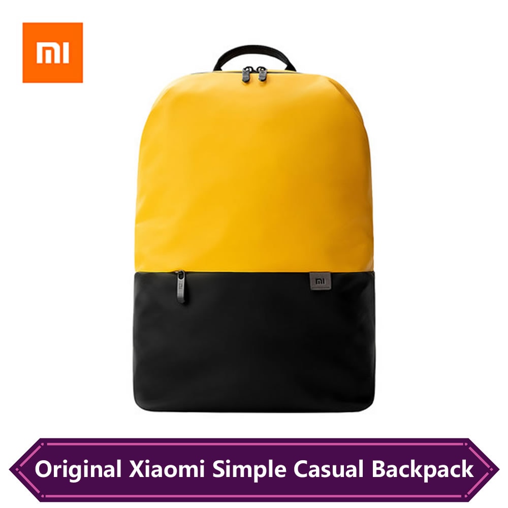 Original Xiao mi Einfache Casual Bag Große Kapazität mi Rucksäcke Leichte Wasserdichte Laptop Rucksack Multi-funktion Reisetasche