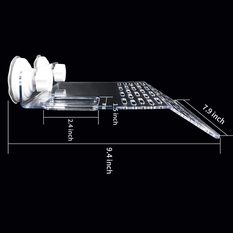 Turtle Platform Turtle Tank Platform Aquarium Animal Transparent Water Tank Dock Reptile Habitat Rock Climbing Frame