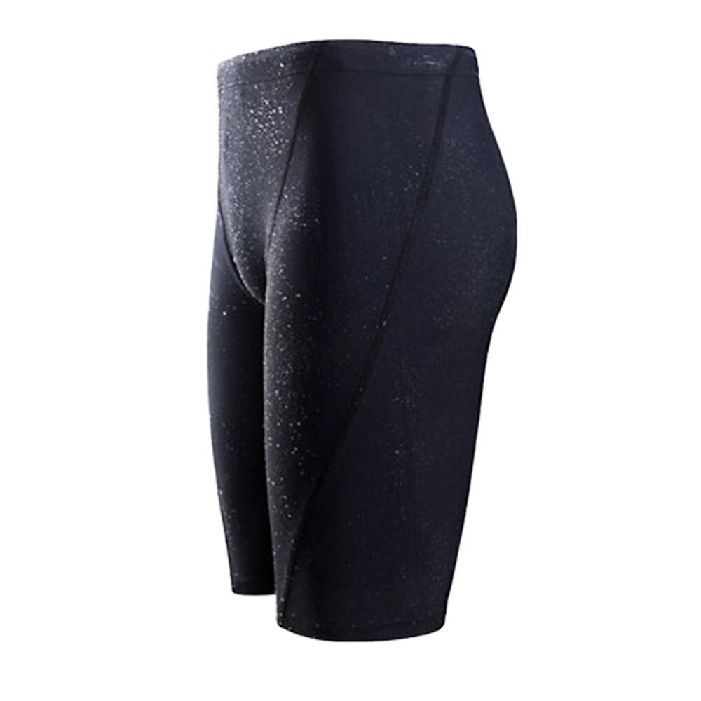 Men's Long Racing Swim Trunks - Athletic Beach Wear - Waterproof Quick Dry Shorts