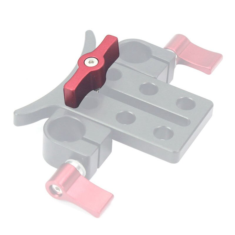 M5 Hand Tighten Screw Aluminum Alloy Handle Adjustable Screws Dslr Camera Photography Accessories( Red)