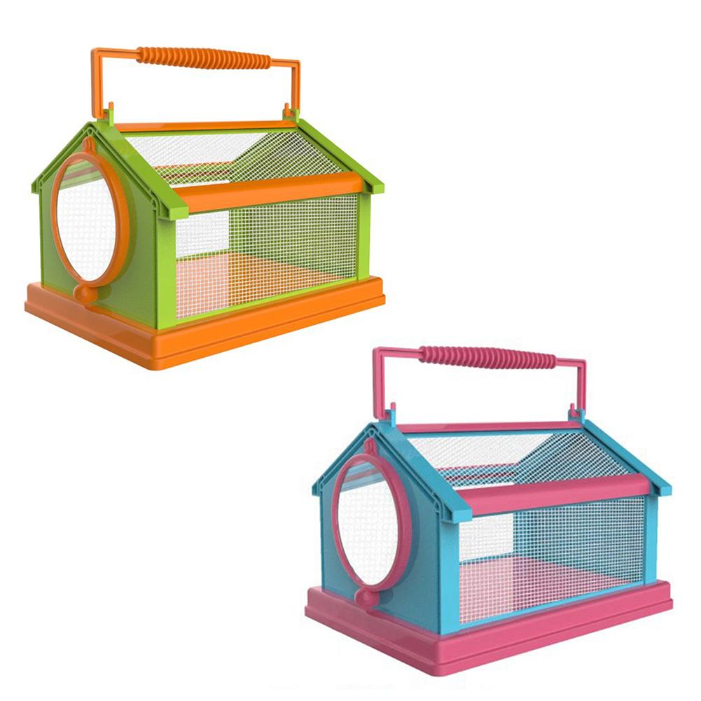 Outdoor Insect Observation Box DIY Portable Breathable Insect Collecting Habitat Educational for Kids students
