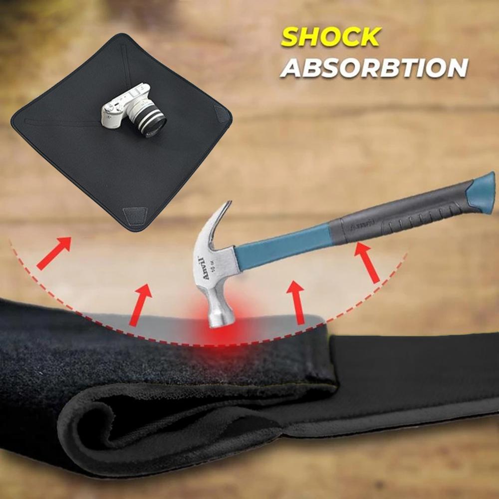 SLR Shockproof Neoprene Camera Protective Cloth Wrap Folding Camera Lens Pleated Cloth Photography Protective Cover #2D04