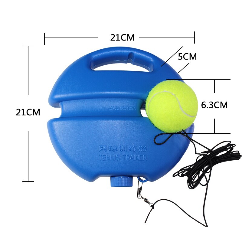 FANGCAN Sports-pelota de rebote para entrenamiento de tenis, accesorio para entrenamiento de tenis, incluye Base