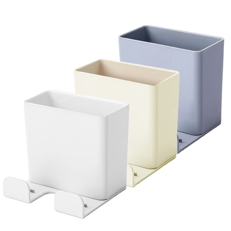 Caja de almacenamiento para mandos a distancia para TV, caja de almacenamiento para aire acondicionado, soporte para enchufe de teléfono móvil, organizador montado en la pared, contenedor de soporte, 1 Uds.