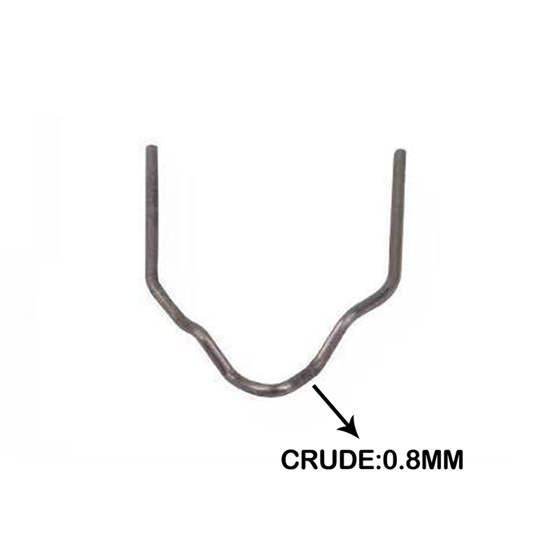 100/500pz cucitrice a caldo riparazione di saldatura di plastica standard pre taglio onda graffette paraurti carrozzeria riparazione 0.6/0.8mm sbarra di saldatura graffetta: 100pezzi Staplers / D