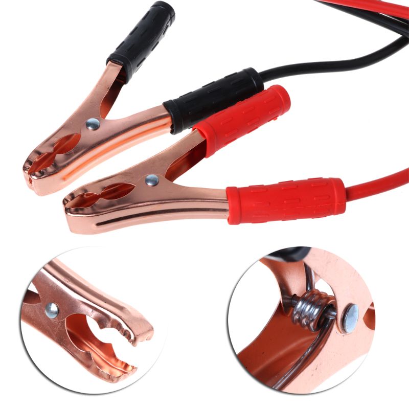 Heavy Duty 500AMP 2M Car Battery Jump Leads Cables Jumper Cable For Car