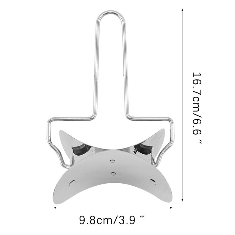 304 Stainless Steel Dumpling Maker Dumpling Pie Ravioli Mould Cooking Pastry Jiaozi Maker Kitchen Tools Baking Accessories: dumpling cutter L