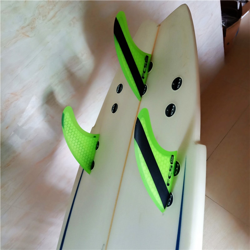 Bilong fcs båge liten surfbräda 3 flänsuppsättningen prestanda kärna fcs fenor surfsurfbräda wakeboard surfbräda fenan