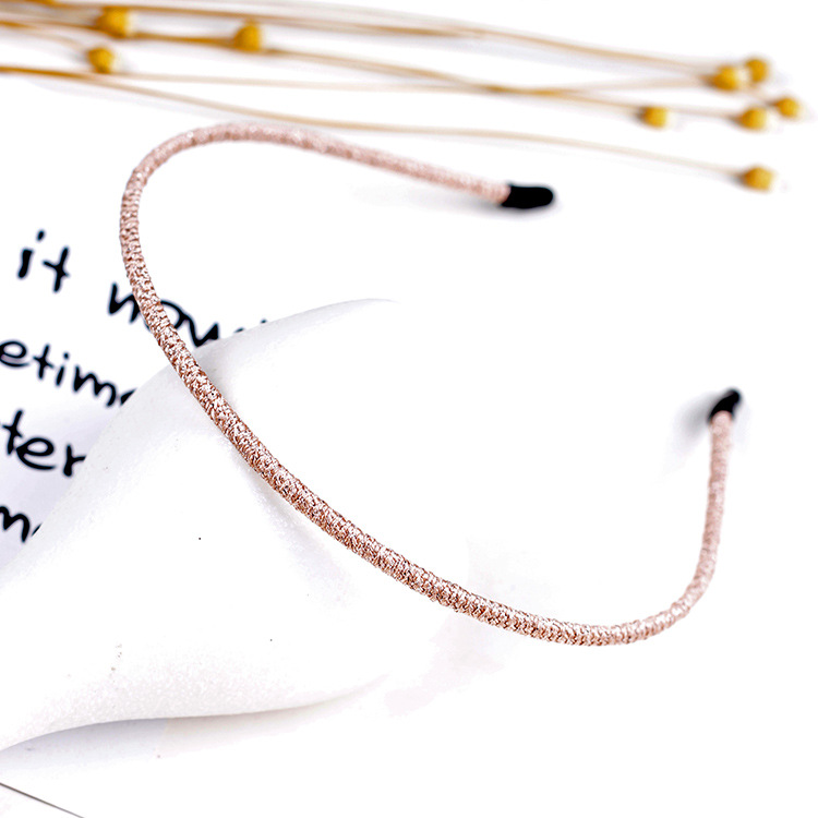 Frauen Klassische Schwarz Braun Kunststoff Stirnbänder Dünnen Klar matt Helle Farbe Haarbänder Nicht-Unterhose Haar Band Für Höhle Täglichen Verschleiß: Braun