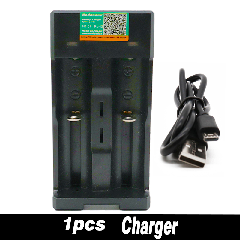 Originalt ncr 18650b 3.7 v 3400 mah 18650 lithium genopladeligt batteri til panasonic lommelygte batterier og usb oplader