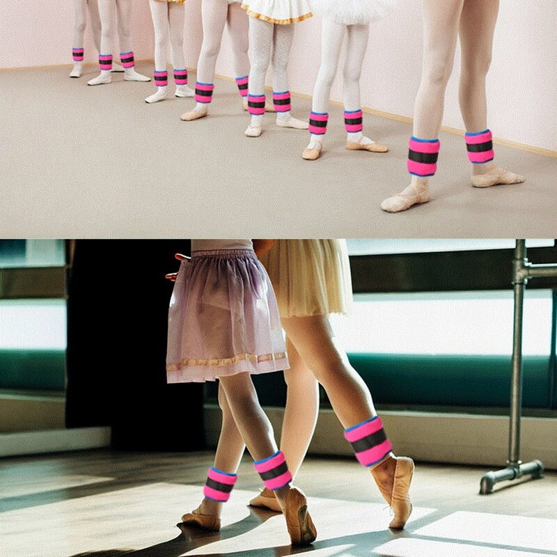 2 stuks volledig verstelbare enkel-, pols-, arm- en beengewichten, verstelbare gewichten, verstelbare band