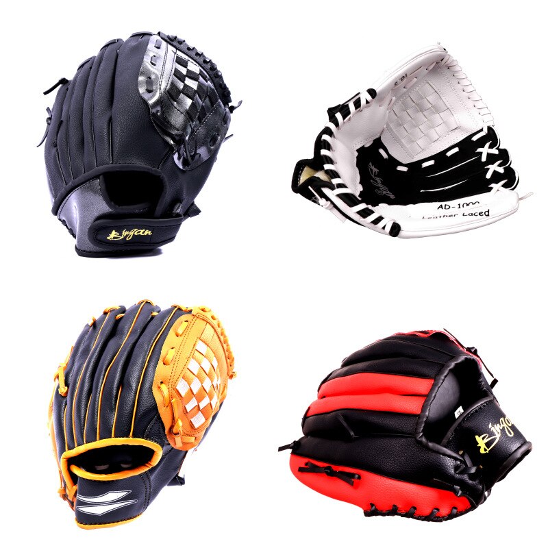 Mannen Kids Batting Handschoenen Apparatuur Softbal Praktijk Hand Honkbal Handschoen Gewogen Guante Beisbol Outdoor Sport BJ50ST