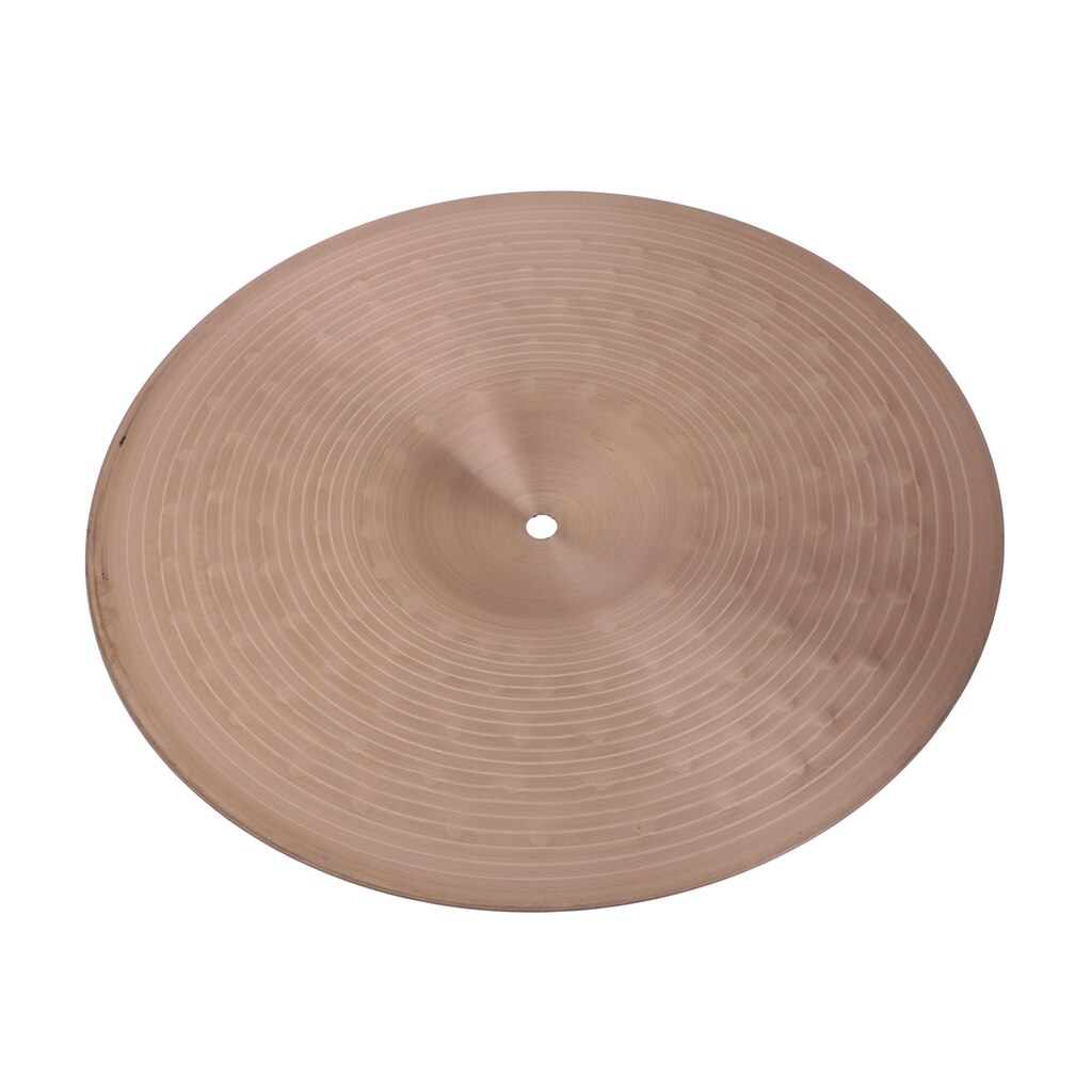 14" Cymbal Bronze Hand Cymbals Gong Set for Drum Band Percussion Instrument