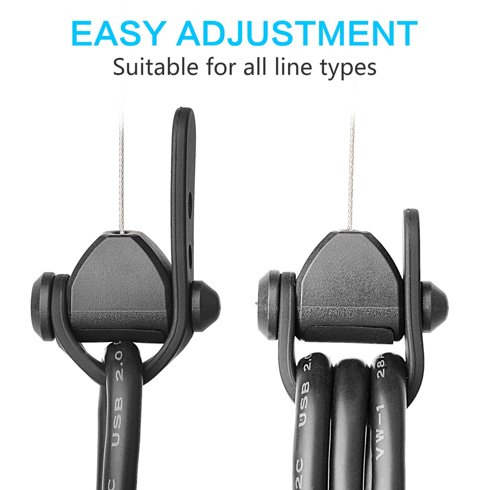 1 Set VR Cable Management System Ceiling Pulley VR Accessories For HTC Vive Pro/Oculus Rift/ Oculus Quest Link/Oculus Quest 2