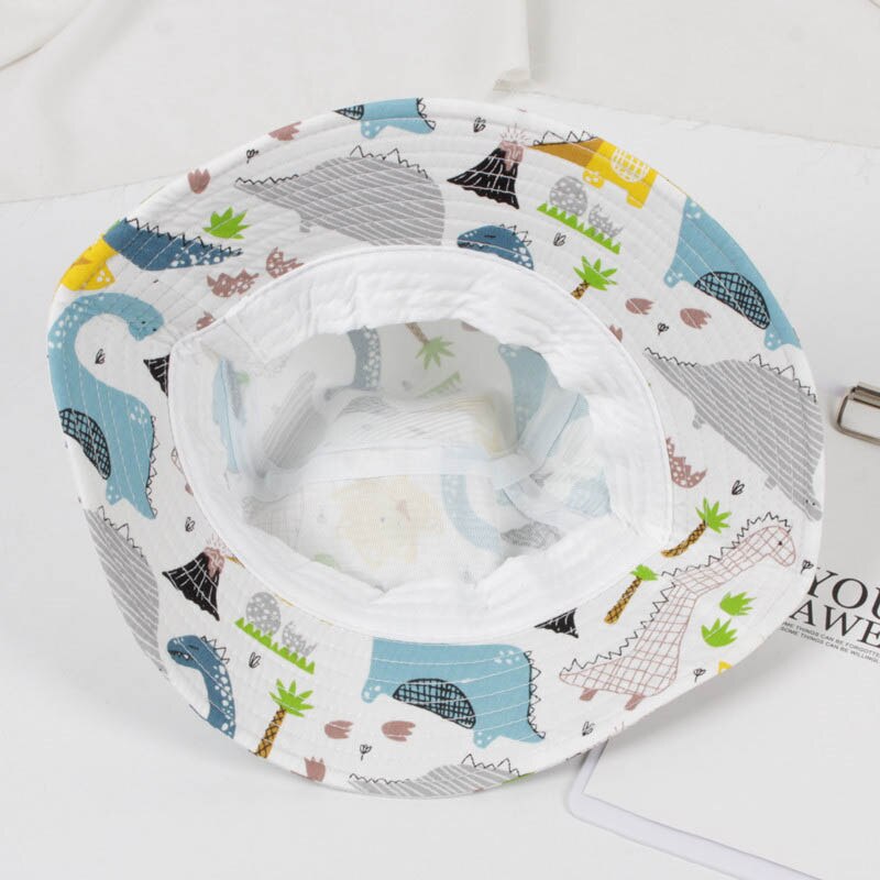 Chapeau de printemps et d&#39;été en coton doux pour bébé, chapeau de Panama, mignon, Animal, éléphant, bébé garçon, fille, seau, chapeau de soleil pour enfants