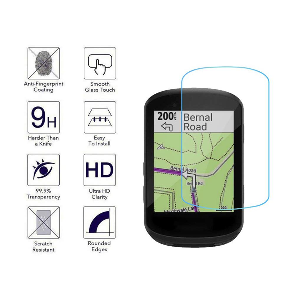 3Pcs Screen Protector Voor Garmin Edge 530/830 Gehard Glas Screen Protectors Hd Film Voor R Garmin Edge 530/830