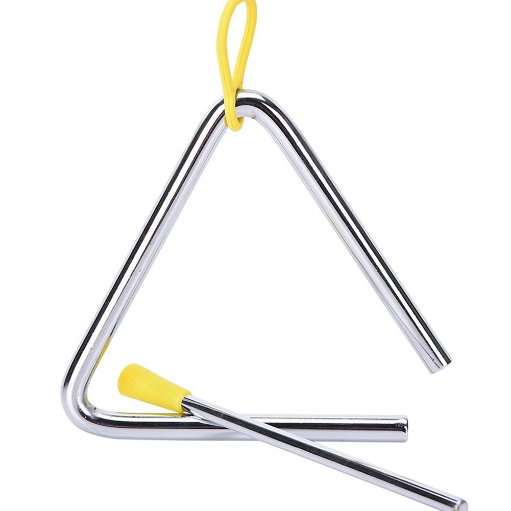 5/6/7/8 Inch Triangle Music Orff Instrument Band Percussion Children's Triangle Percussion Equipment Children's Performance Tool: 8inch