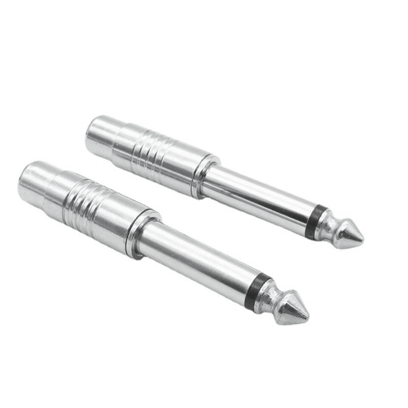 Rca auf 6,35 Adapter rca Buchse auf mm Zoll männlich Mono ts verbinden Audio- Adapter Konvertierungs stecker