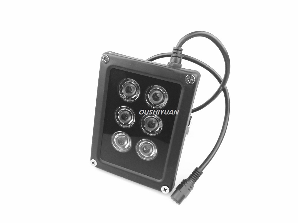CCTV 6PCS IR LEDS Array IR illuminator infrared lamp light IP66 Waterproof Night Vision for CCTV camera