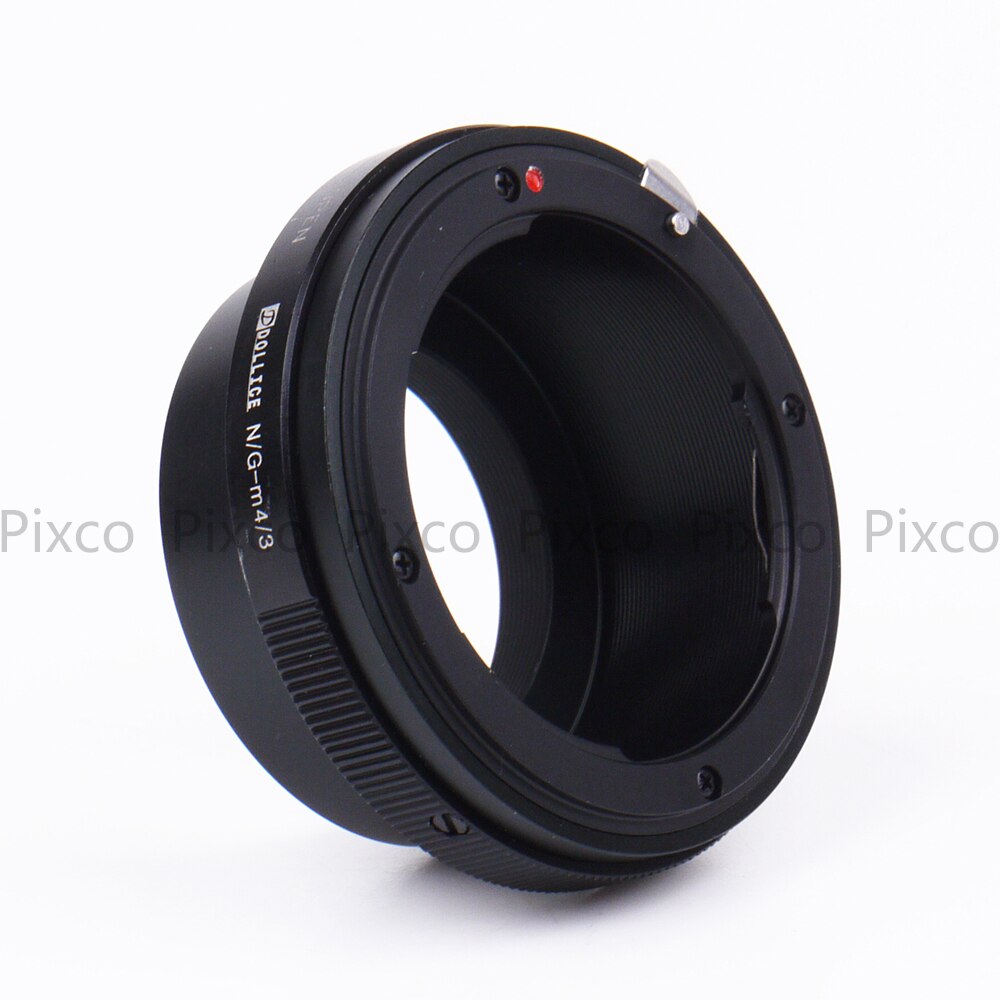 Dollice Adattatori per Obiettivi Fotografici Vestito per Nikon F Mount G Lens per Vestito per Micro Quattro Terzi 4/3 Della Macchina Fotografica per Il Built-in Diaframma di Controllo