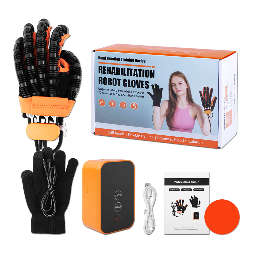 Rehabilitation roboter Handschuhe intelligente Hand funktion Schlaganfall Hemiplegie Rehabilitation Ausbildung Finger Massage Chirurgie Erholung: Wein verrotten / Mittel
