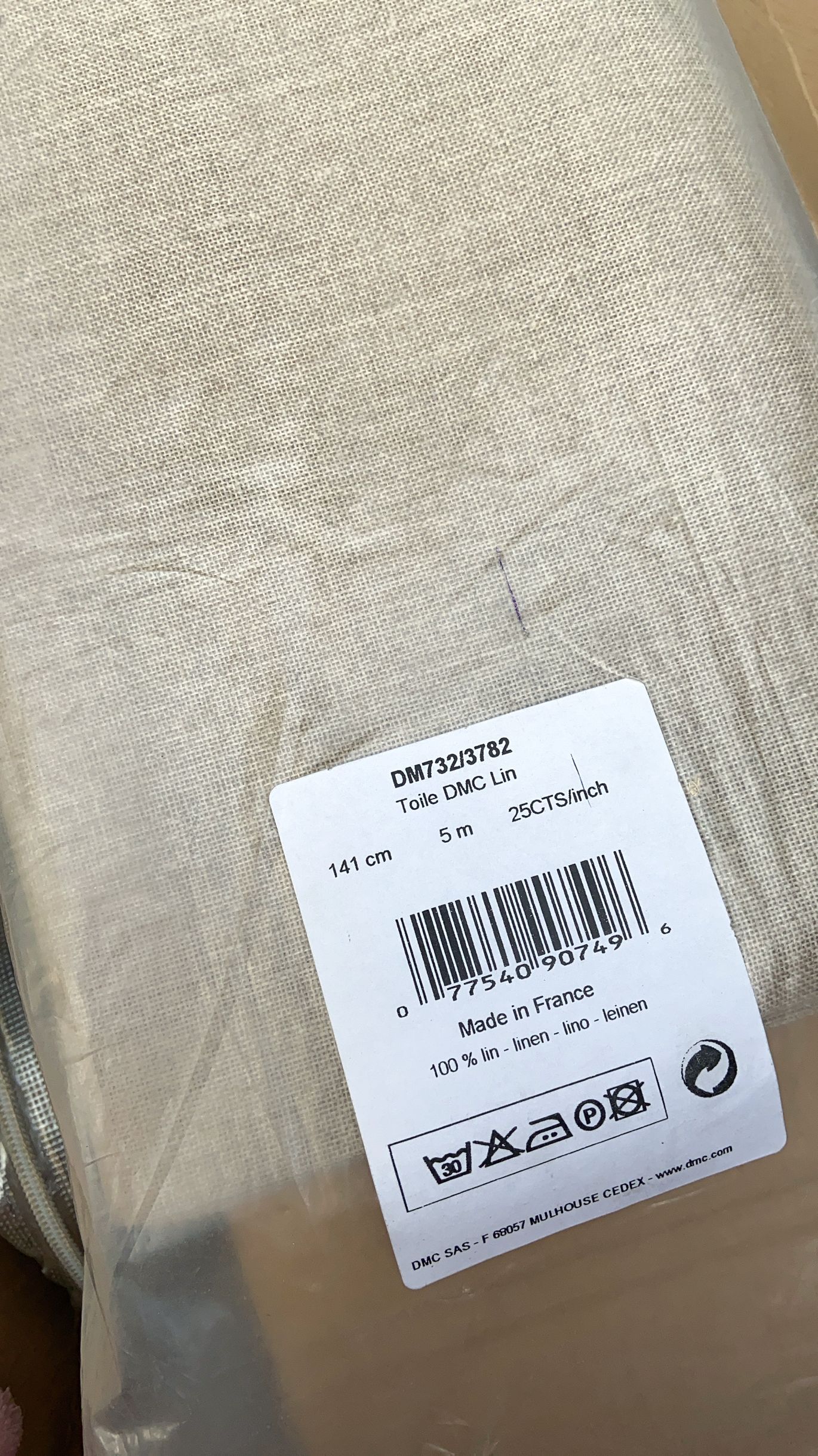 Hh dmc stoff/aida lager broderi stoff 28ct/25ct farger stoff korssting lerret klut hvit farge , 30-30cm,