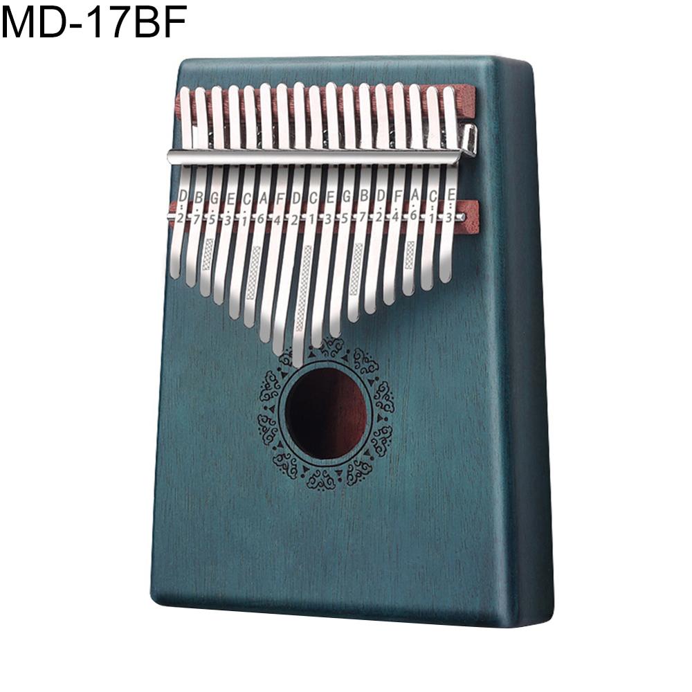17-Key Wooden Finger Kalimba Mbira Thumb Piano Musical Instrument Kids Chic