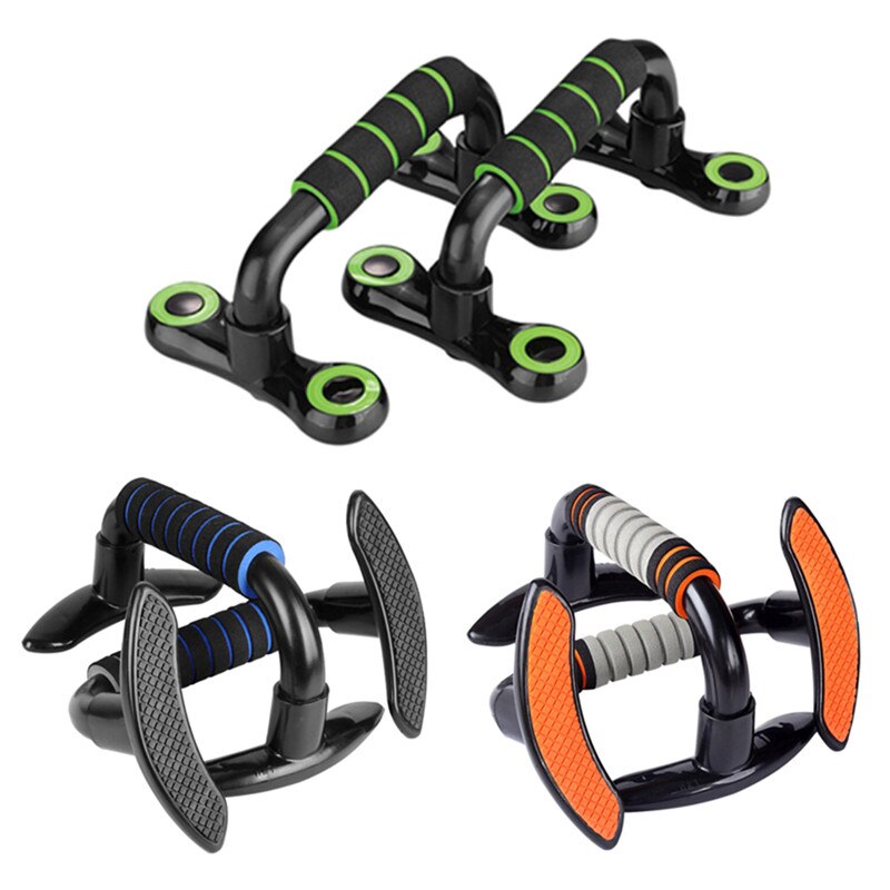 Push-up Stands Classic Gym Sports Fitness Equipments H-shape Push Up Bar Hand Grip Trainer Fitness Tool