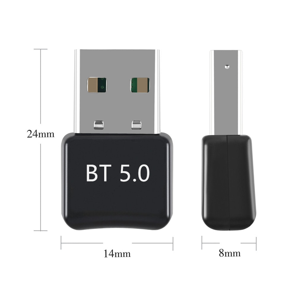 Creacube trådløs usb bluetooth 5.0 adapter bluetooth dongle musikk lydmottaker adaptador bluetooth avsender til pc