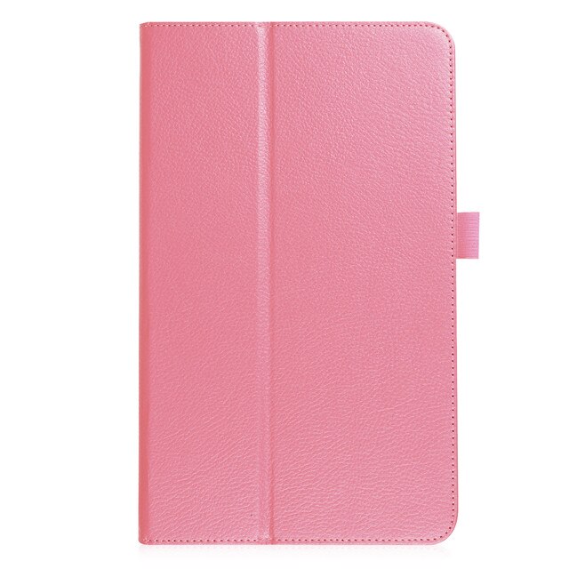 Ultra Slim etui z klapką stojak na PU skórzane etui do Samsung Galaxy Tab A 10.1 2016 przypadku T580 T585 SM-T580 SM-T585 Tablet Funda coque: Pink