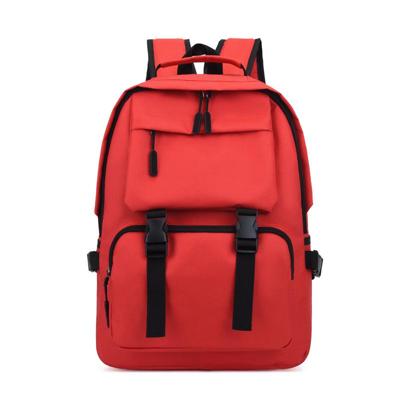 neue Schule tasche für teenager mädchen junge studenten Laptop Rucksack buch rucksäcke weibliche reise bagpack mochilas mujer Plecak: Red
