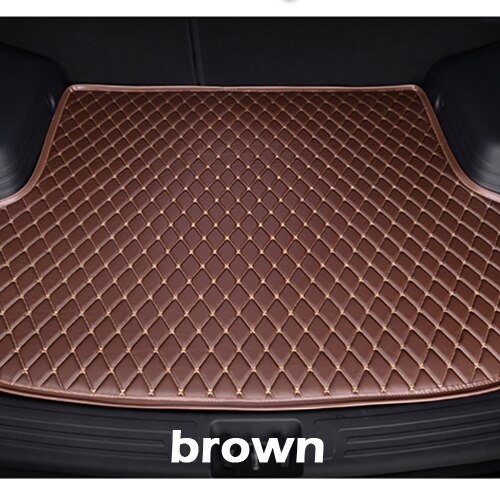 MIDOON Car trunk mat for MAZDA 6 ATENZA cargo liner carpet interior accessories cover: brown