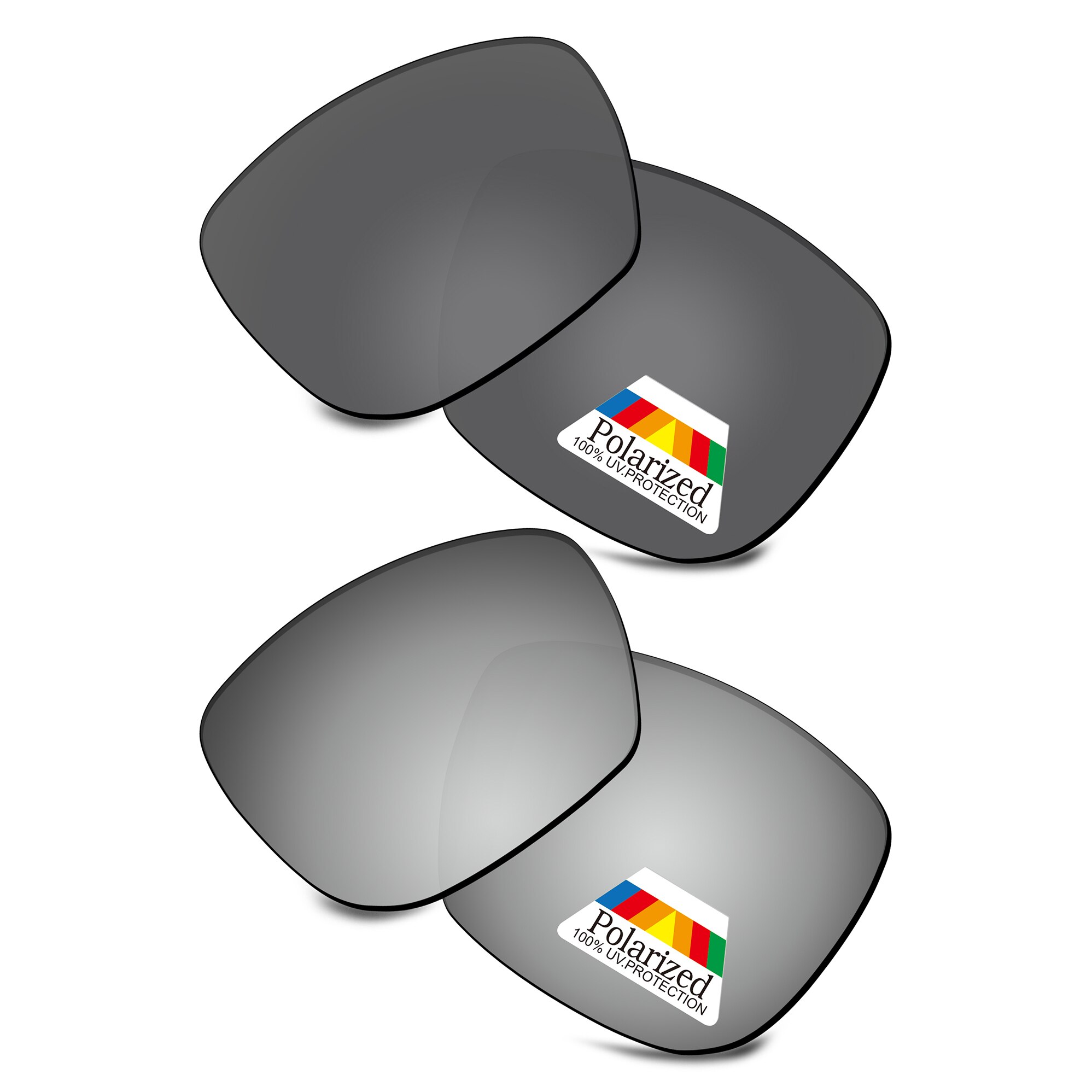Bwake Polarisierte Ersatz Linsen für-Oakley Halten Auf OO9298 Sonnenbrille Rahmen-Mehrere Optionen: Black-Satin Silver
