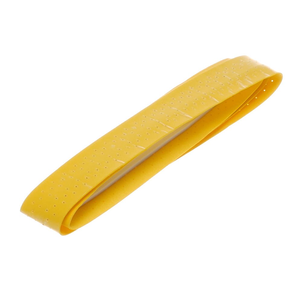 Grip Tape Anti-Slip Absorberen Zweet Racket Tape Handvat Grip Tennis Badminton Squash Band Anti-Slip Hoofdbanden Haar zweet Band: Yellow