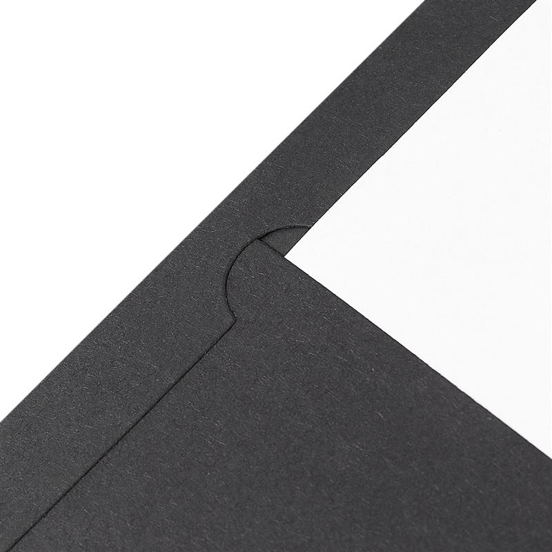 12PCS A4 2Pockets Kraft Paper File Folder Card Holder Document Folder Office Project File Presentation Folder