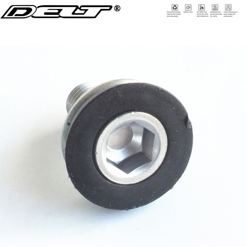 2/10pcs Bicycle screw Fixed gear Mountain Crank bolts BMX MTB Road bike cycling nuts Bottom Bracket central axis bolts M8 * 15mm
