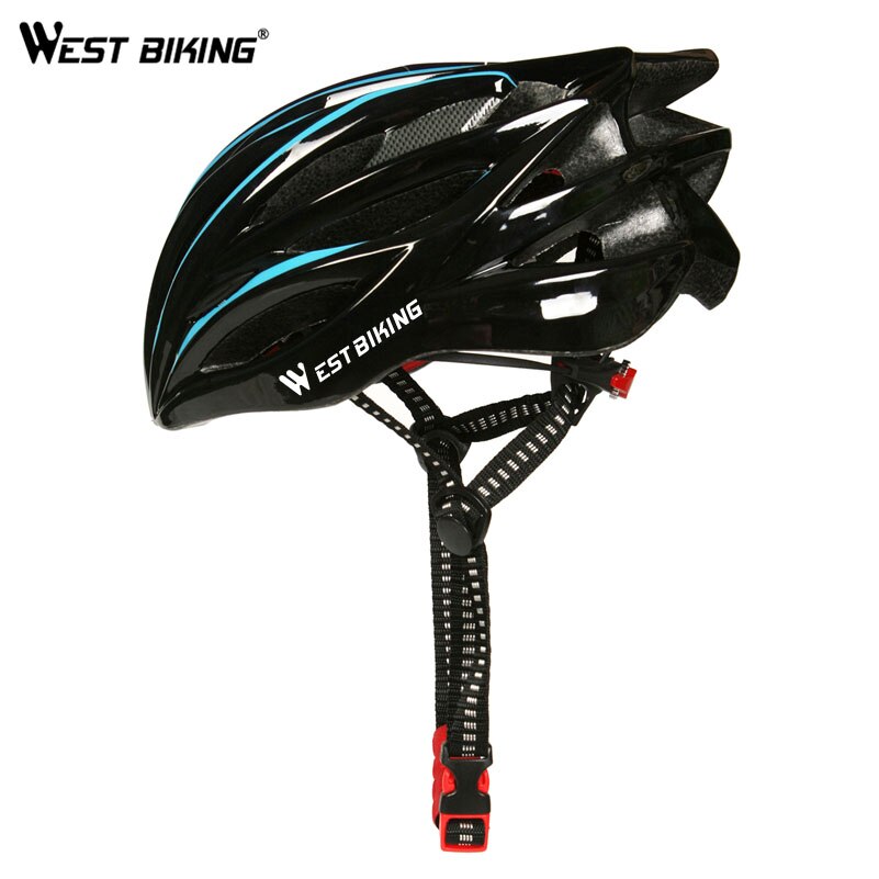 Capacete west biking para ciclismo, capacete masculino de mountain bike e bicicletas de estrada moldado integralmente