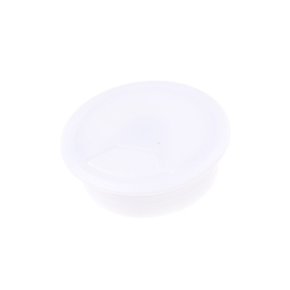 60mm datamaskin bordgjennomføringe bordkabel ryddig uttaksport overflate ledningshulldeksel holdbar 1pc: Wt